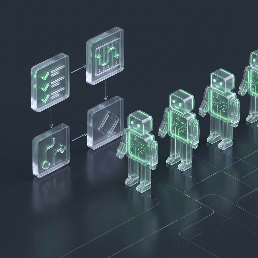 Pristine, hardware-agnostic robot fleet including AMR, industrial arm, and humanoid