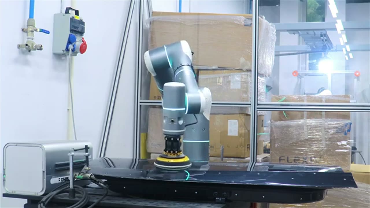 Robita/Flexiv Robotic Surface Finishing video thumbnail